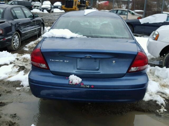 1FAHP53264A196718 - 2004 FORD TAURUS SE BLUE photo 9