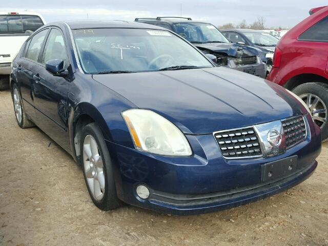 1N4BA41E16C801802 - 2006 NISSAN MAXIMA SE BLUE photo 1