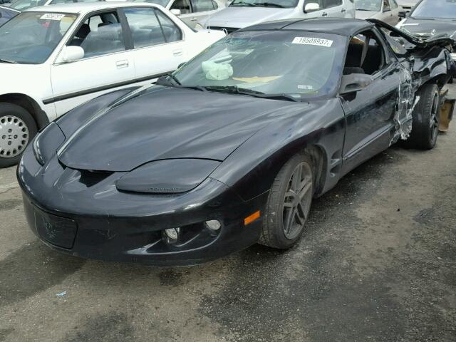 2G2FS22KXY2165390 - 2000 PONTIAC FIREBIRD BLACK photo 2