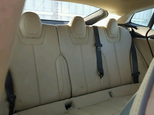 5YJSA1DP2DFP12696 - 2013 TESLA MODEL S RED photo 6