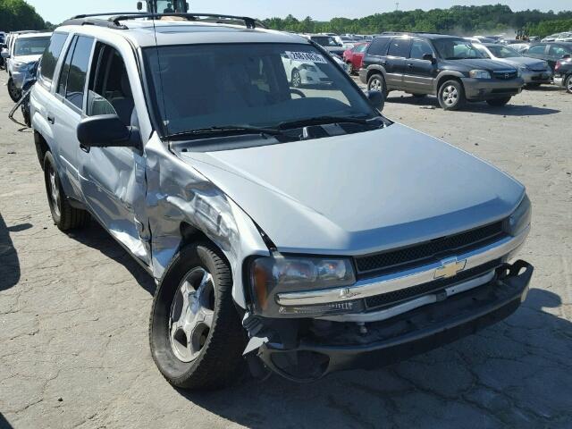 1GNDS13S172214208 - 2007 CHEVROLET TRAILBLAZE SILVER photo 1