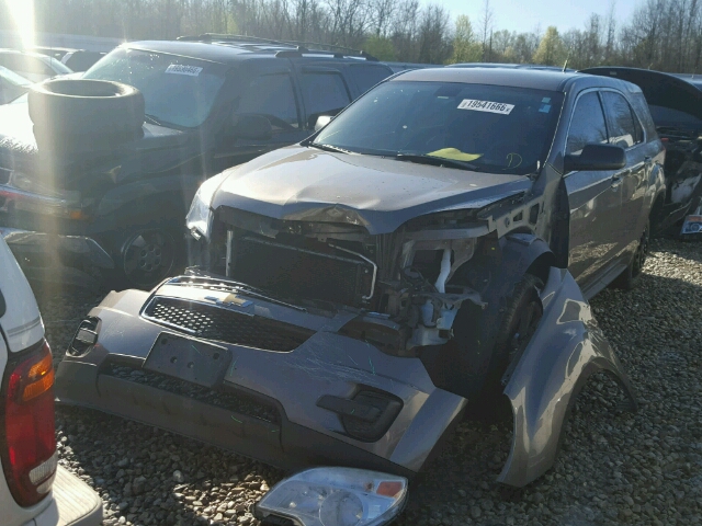 2CNALBEW4A6387743 - 2010 CHEVROLET EQUINOX LS GRAY photo 2