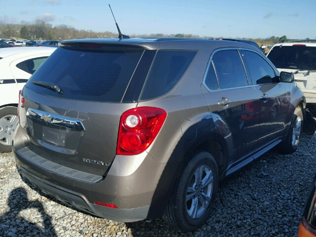 2CNALBEW4A6387743 - 2010 CHEVROLET EQUINOX LS GRAY photo 4