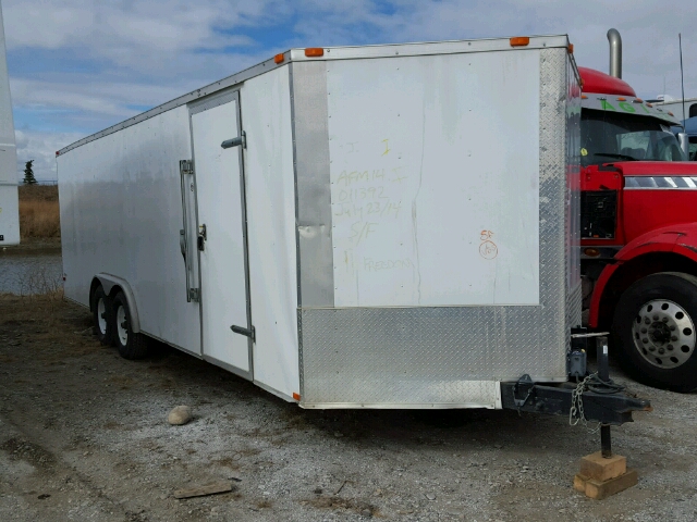 5WKBE2427B1011392 - 2011 UTILITY TRAILER WHITE photo 1