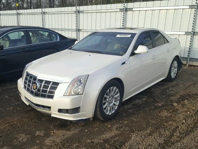 1G6DE5E59C0105096 - 2012 CADILLAC CTS LUXURY WHITE photo 2