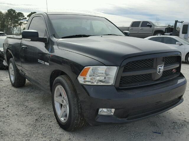 1D3HB16T59J533366 - 2009 DODGE RAM 1500 BLACK photo 1