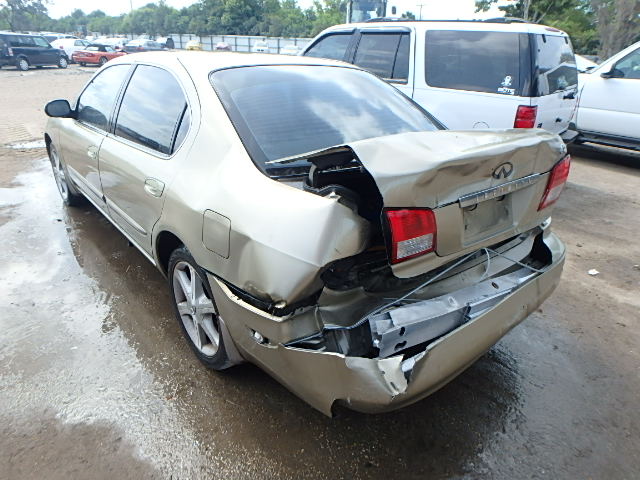 JNKDA31AX2T023874 - 2002 INFINITI I35 BEIGE photo 3