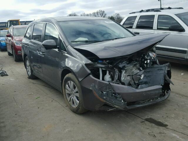 5FNRL5H6XFB098940 - 2015 HONDA ODYSSEY EX GRAY photo 1