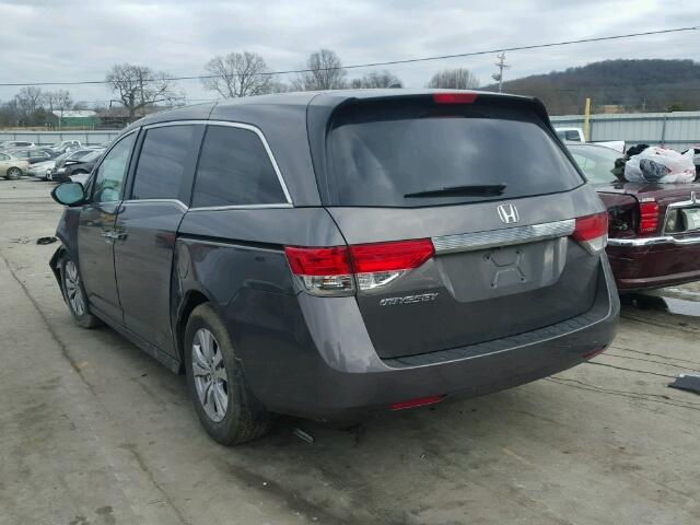 5FNRL5H6XFB098940 - 2015 HONDA ODYSSEY EX GRAY photo 3