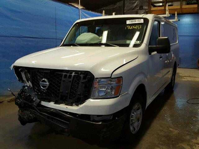 1N6BF0KM1EN108433 - 2014 NISSAN NV 1500 WHITE photo 2