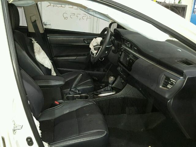 5YFBPRHE1EP074341 - 2014 TOYOTA COROLLA EC 白色 照片 5