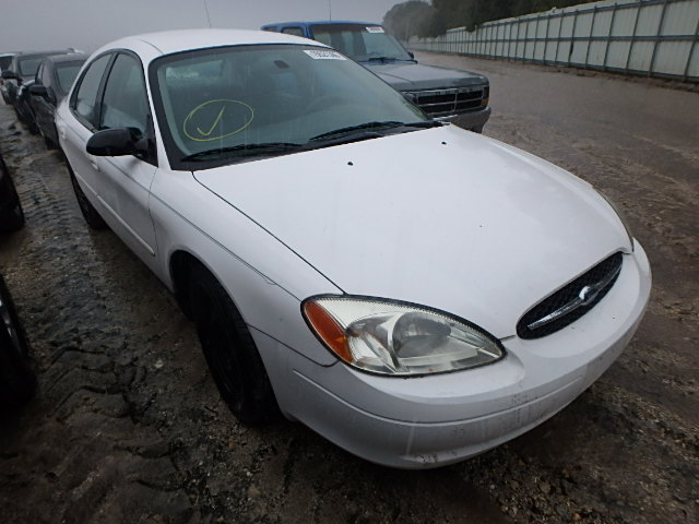 1FAFP52273G182346 - 2003 FORD TAURUS LX WHITE photo 1