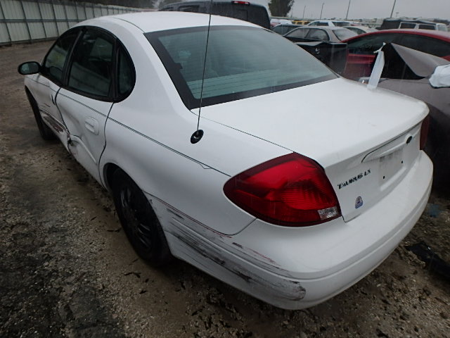 1FAFP52273G182346 - 2003 FORD TAURUS LX WHITE photo 3