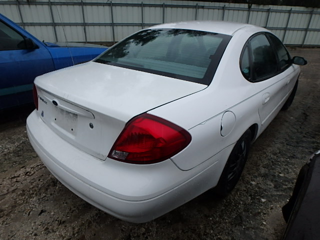 1FAFP52273G182346 - 2003 FORD TAURUS LX WHITE photo 4