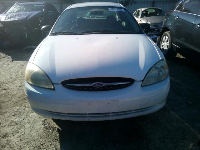 1FAFP52273G182346 - 2003 FORD TAURUS LX WHITE photo 9