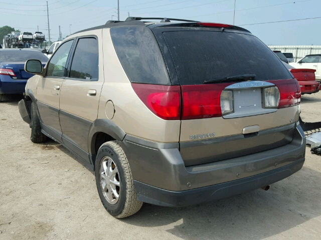 3G5DA03E54S513630 - 2004 BUICK RENDEZVOUS TAN photo 3