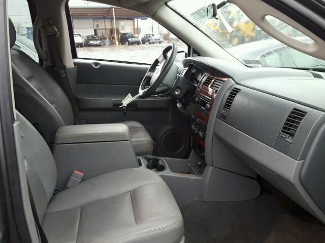 1D4HB48N86F190806 - 2006 DODGE DURANGO SL GRAY photo 5