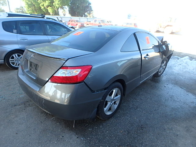 2HGFG12856H522143 - 2006 HONDA CIVIC EX 灰色 照片 4