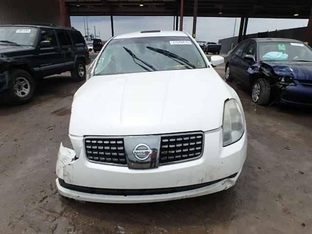 1N4BA41E45C834579 - 2005 NISSAN MAXIMA SE WHITE photo 10