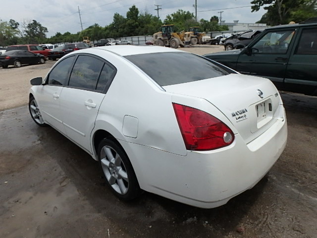 1N4BA41E45C834579 - 2005 NISSAN MAXIMA SE WHITE photo 3