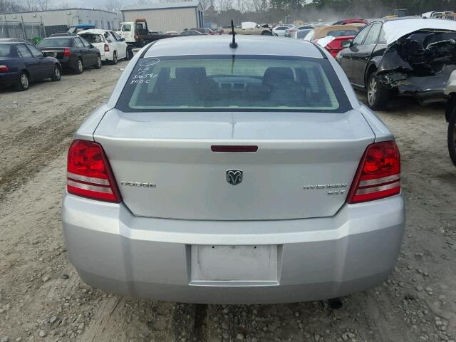 1B3CC4FB6AN150592 - 2010 DODGE AVENGER SX GRAY photo 10