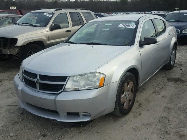 1B3CC4FB6AN150592 - 2010 DODGE AVENGER SX GRAY photo 2