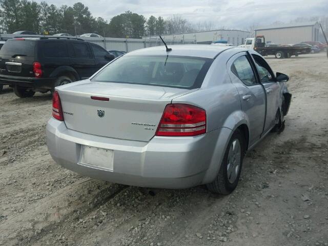 1B3CC4FB6AN150592 - 2010 DODGE AVENGER SX GRAY photo 4