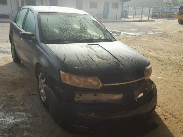 1G8AL52F43Z155834 - 2003 SATURN ION LEVEL BLACK photo 1