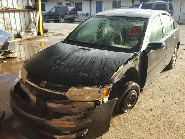 1G8AL52F43Z155834 - 2003 SATURN ION LEVEL BLACK photo 2