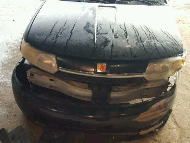 1G8AL52F43Z155834 - 2003 SATURN ION LEVEL BLACK photo 7