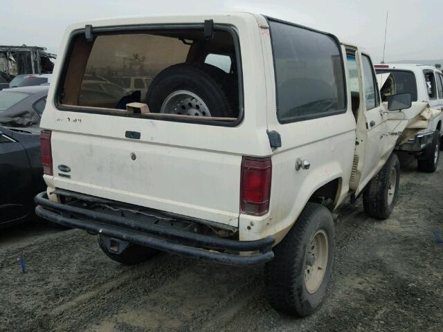 1FMCU14S5FUC80398 - 1985 FORD BRONCO II WHITE photo 4