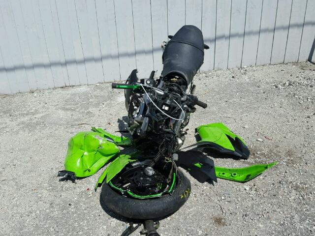 JKAEXEC159DA29466 - 2009 KAWASAKI EX650 C 绿色 照片 10