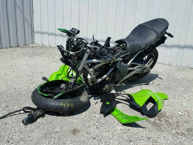 JKAEXEC159DA29466 - 2009 KAWASAKI EX650 C 绿色 照片 2