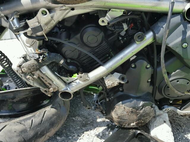 JKAEXEC159DA29466 - 2009 KAWASAKI EX650 C 绿色 照片 7