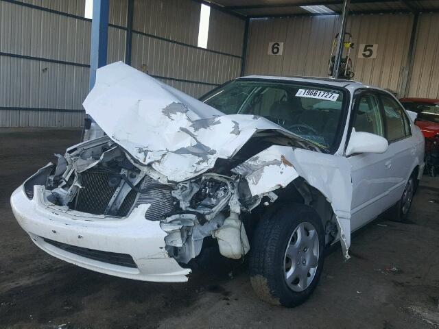 1HGEJ8649XL021385 - 1999 HONDA CIVIC EX 白色 照片 2