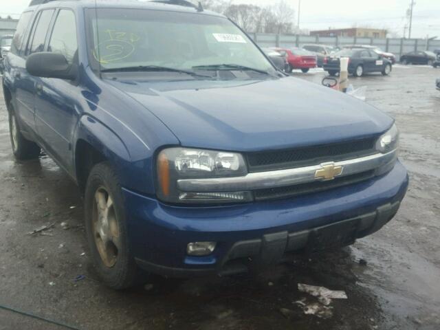 1GNET16S466147589 - 2006 CHEVROLET TRAILBLAZE BLUE photo 1