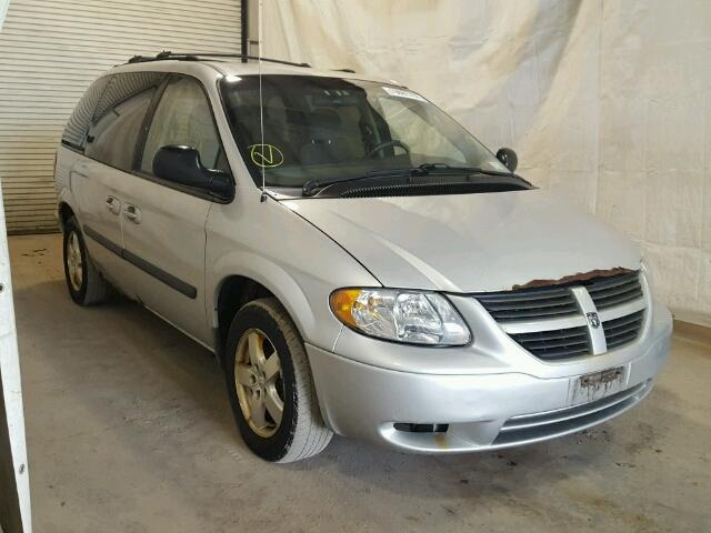 1D4GP45R46B571662 - 2006 DODGE CARAVAN SX SILVER photo 1