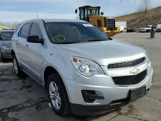 2GNALBEK7D6351896 - 2013 CHEVROLET EQUINOX LS SILVER photo 1