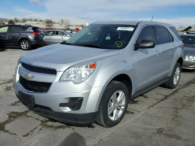 2GNALBEK7D6351896 - 2013 CHEVROLET EQUINOX LS SILVER photo 2