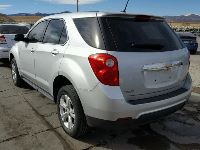 2GNALBEK7D6351896 - 2013 CHEVROLET EQUINOX LS SILVER photo 3