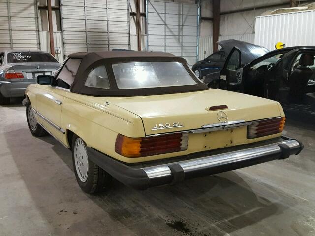 10704412042927 - 1978 MERCEDES-BENZ 450 SL CREAM photo 3