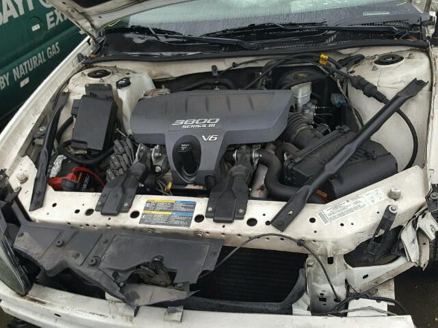 2G2WP522451179418 - 2005 PONTIAC GRAND PRIX WHITE photo 7