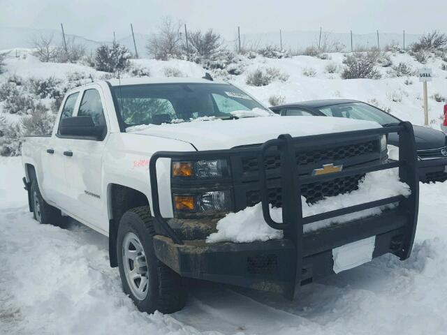 1GCVKPEC4FZ390536 - 2015 CHEVROLET SILVERADO WHITE photo 1