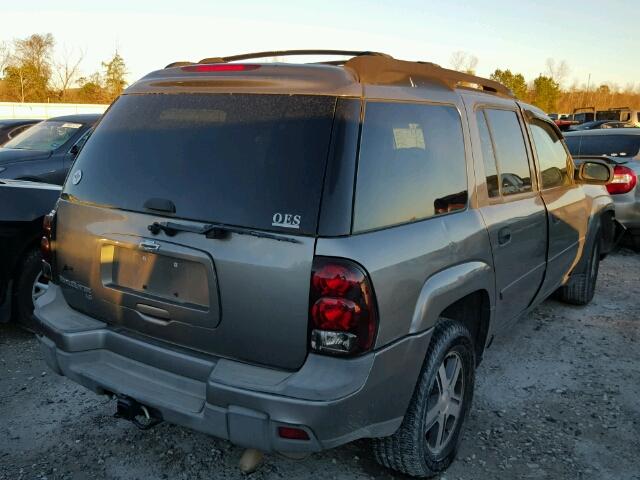 1GNES16S166100510 - 2006 CHEVROLET TRAILBLAZE GRAY photo 4