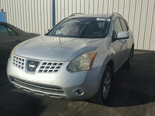 JN8AS58T98W011621 - 2008 NISSAN ROGUE S/SL SILVER photo 2