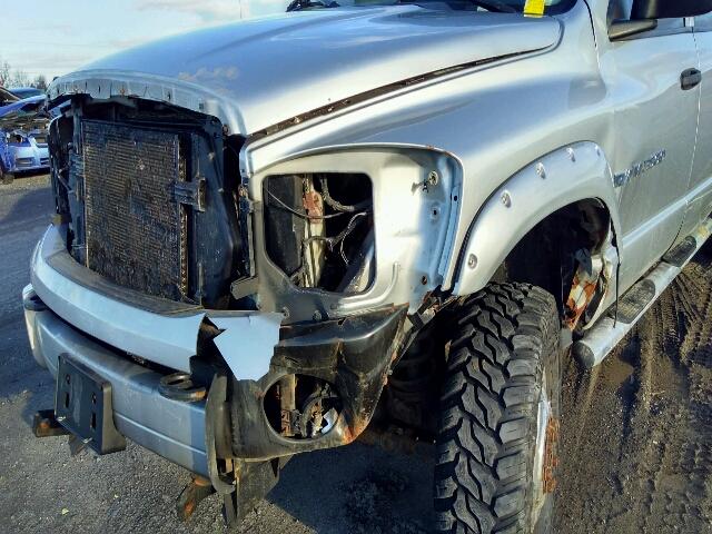 3D7MX49C66G256171 - 2006 DODGE RAM 3500 SILVER photo 9