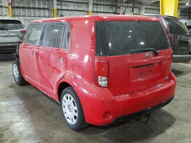 JTLZE4FEXFJ071331 - 2015 TOYOTA SCION XB RED photo 3