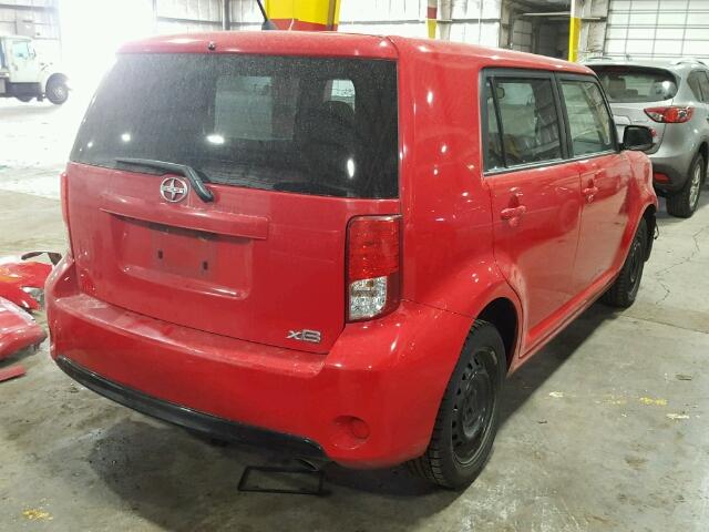 JTLZE4FEXFJ071331 - 2015 TOYOTA SCION XB 红色 照片 4