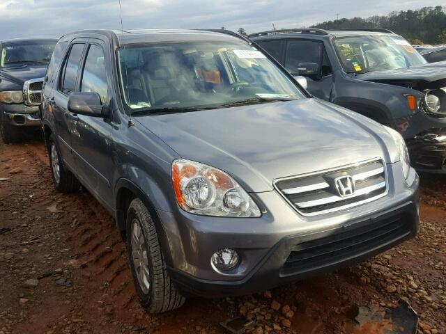 SHSRD78955U308922 - 2005 HONDA CR-V SE GRAY photo 1