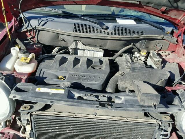 1J8FT47W68D557947 - 2008 JEEP COMPASS SP MAROON photo 7